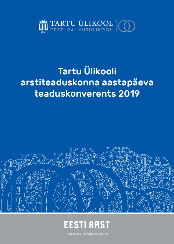 Tartu Ülikooli arstiteaduskonna aastapäeva teaduskonverents 2019