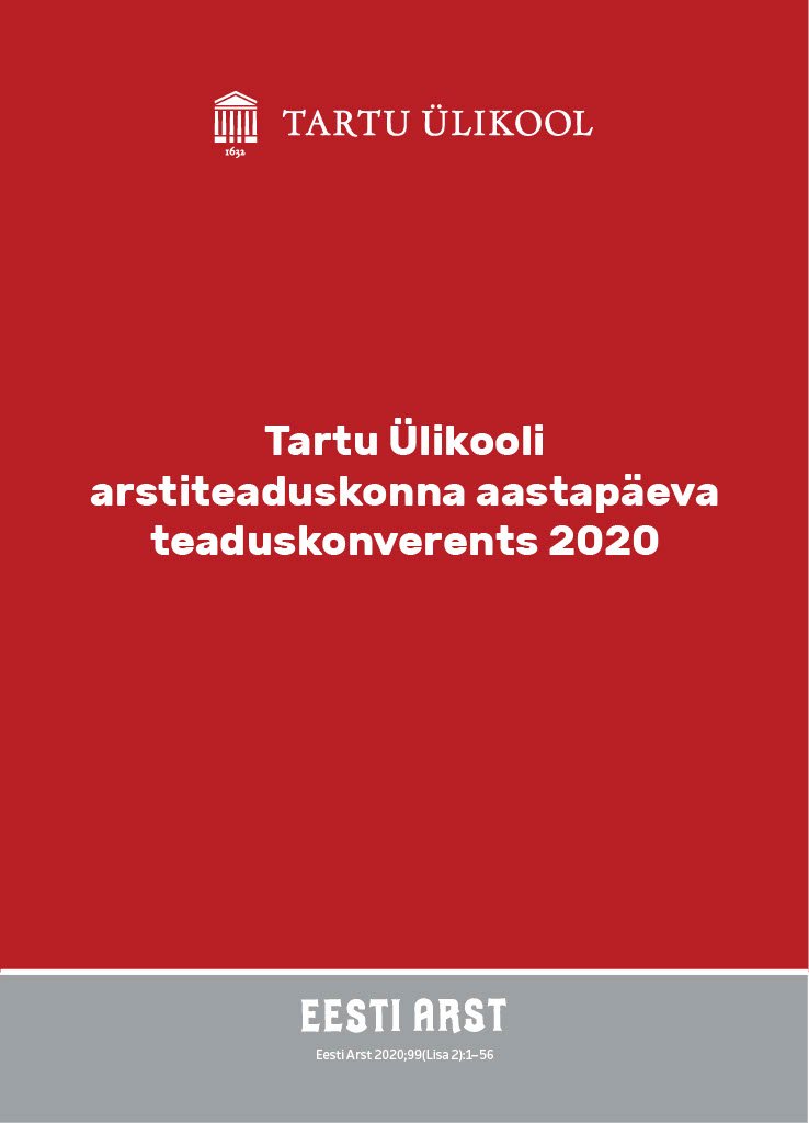 Tartu Ülikooli arstiteaduskonna aastapäeva teaduskonverents 2020