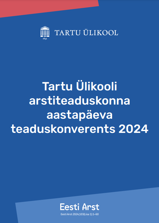 Tartu Ülikooli arstiteaduskonna aastapäeva teaduskonverents 2024