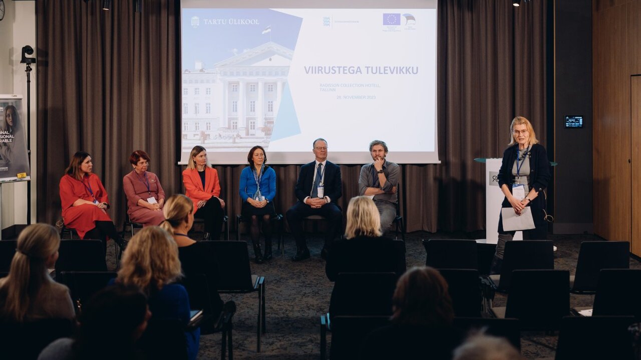 Ekspertide vestlusring "Viirustega tulevikku" konverentsil
